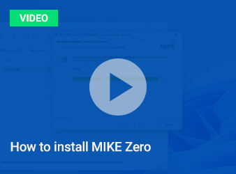 Install MIKE Zero Video